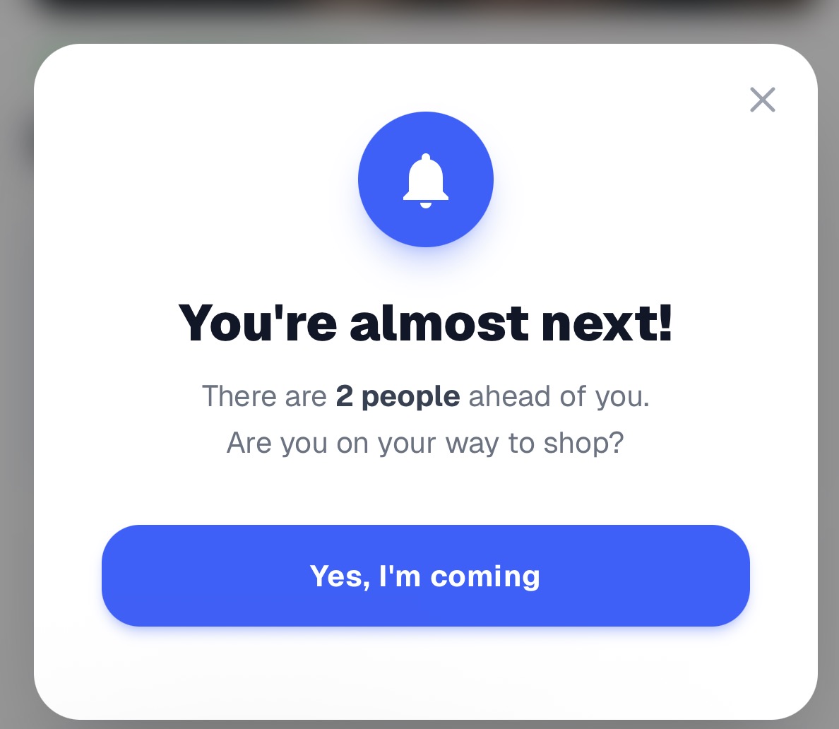 bqueue arrival notification